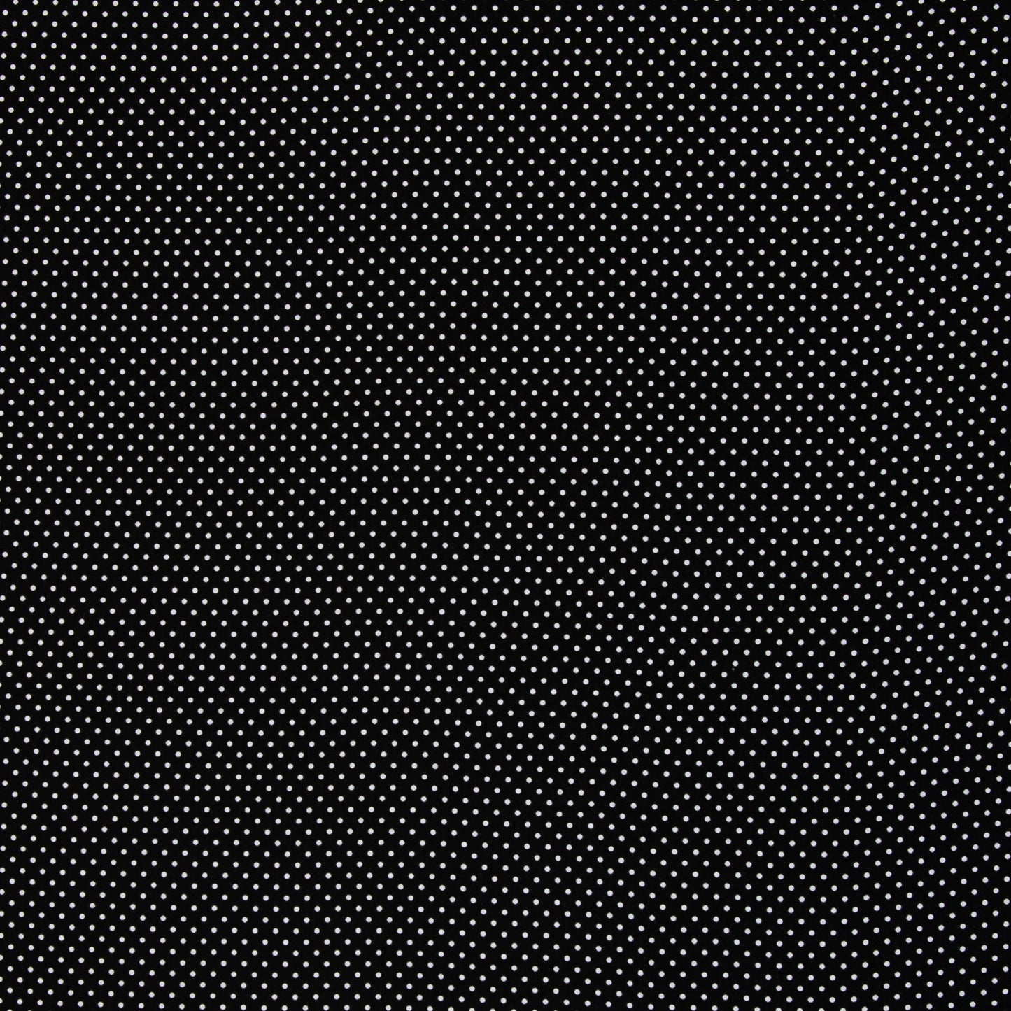 Baumwollwebware | Pünktchen | Schwarz