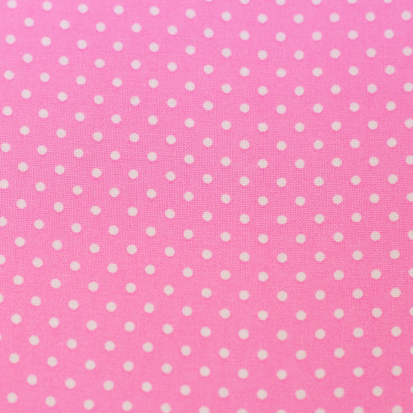 Baumwollwebware | Pünktchen | Rosa