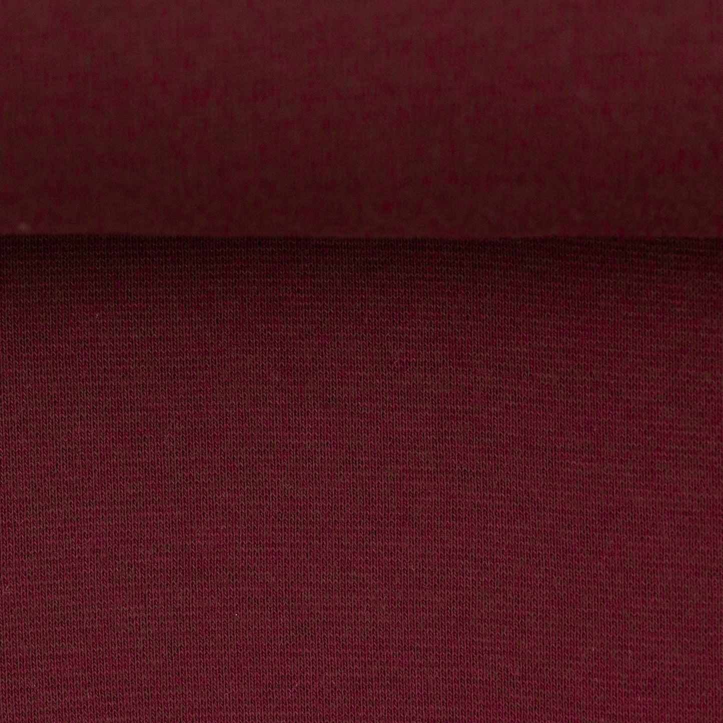 Reststück 80 cm Baumwolljersey | Uni | Bordeaux