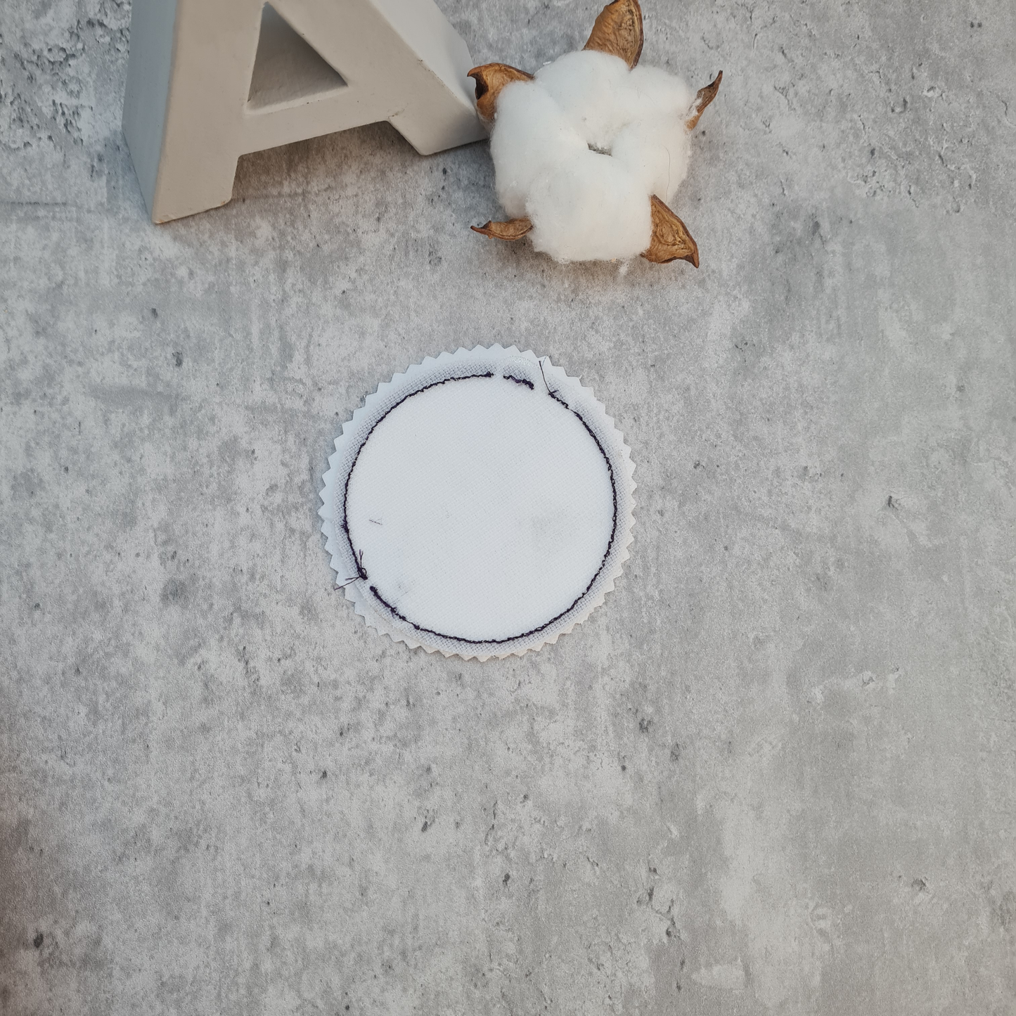 Applikation Aufnäher Button Klettie  | Schulkind 2025 | PferdeflüstBär | Rund