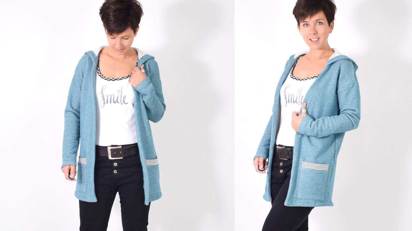 Schnittmuster | BRIC-no-BRAC.jacke | Gr. 32 - 58 | Leni PePunkt