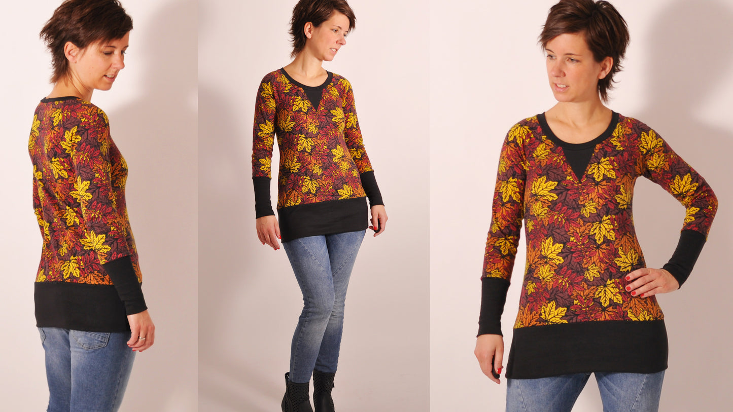 Schnittmuster | RAGLAN.shirt4us | Gr. XS - XXXL | Leni PePunkt
