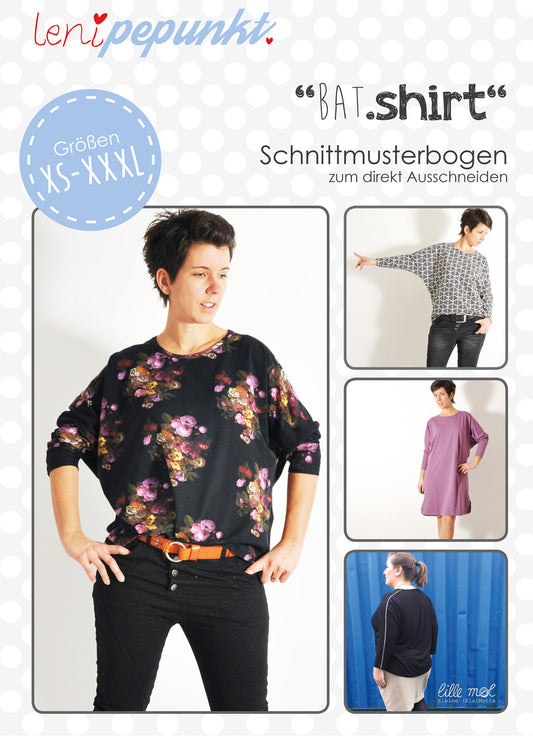 Schnittmuster | BAT.shirt | Gr. XS- XXXL