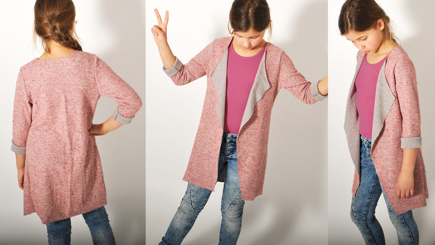 Schnittmuster | CHILL.jacke 4 Teenies | Gr. 128 - 176| Leni PePunkt