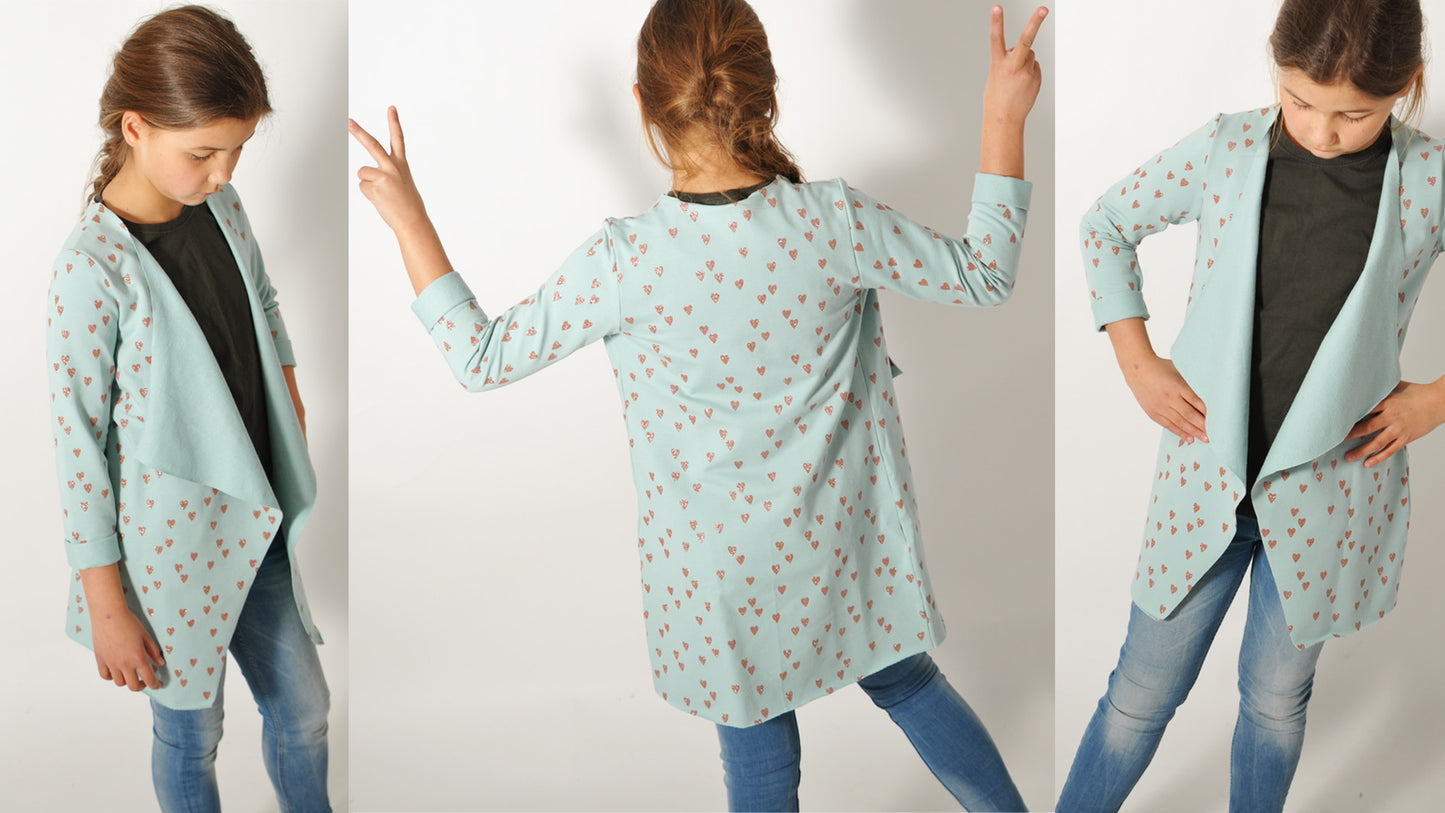 Schnittmuster | CHILL.jacke 4 Teenies | Gr. 128 - 176| Leni PePunkt