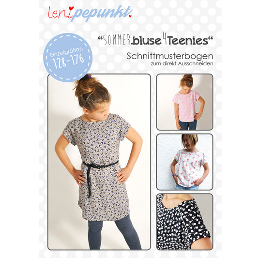 Schnittmuster | BASIC.Shirt und -kleidchen | Gr. 50-164 | Leni PePunkt