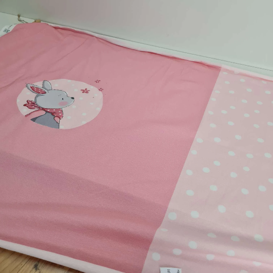 Baumwolljersey | Hase Luna |Panel 60cm| Emmapünktchen