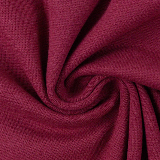 Bündchen | Schlauchware| Dunkle Beere