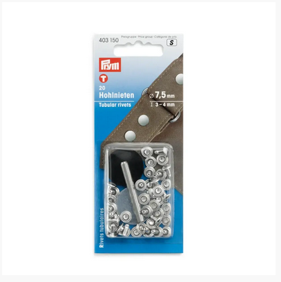 Hohlnieten | 7,5mm | 20 Stück