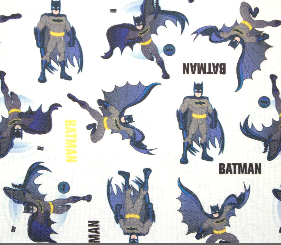 Baumwollwebware | Batman | Weiß