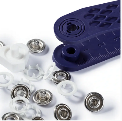 Druckknöpfe | Jersey | 10mm | weiß | Prym