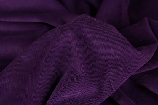 Feincord *Dunkellila* - Kleekäfer´s Fadenstübchen