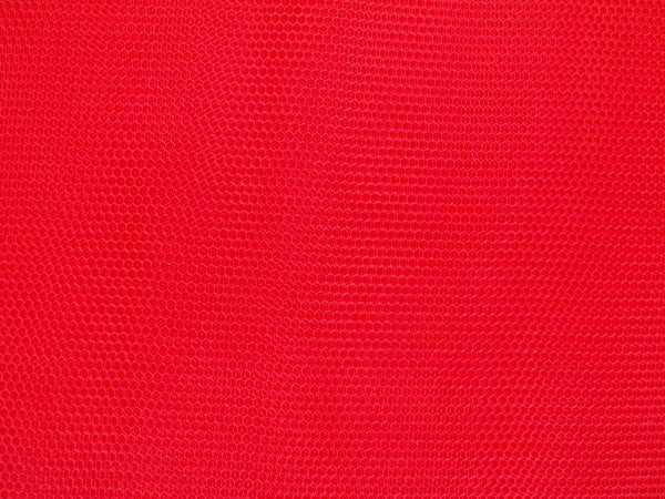 Wabentüll | Rot | Uni