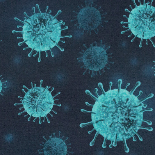 Baumwollwebware | Virus | Türkis