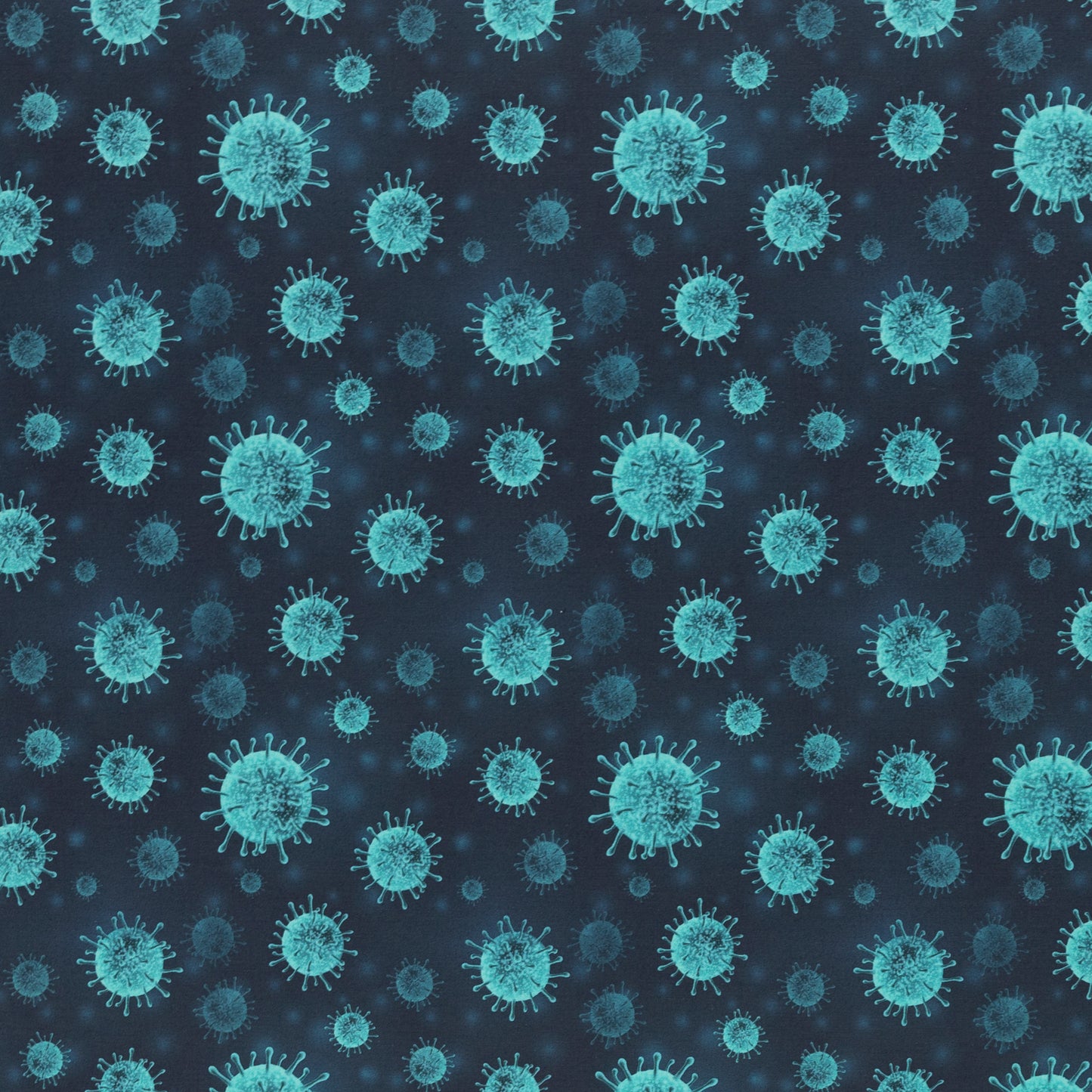 Baumwollwebware | Virus | Türkis