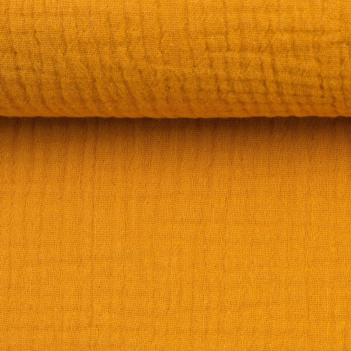 Musselin | Uni | Ocker