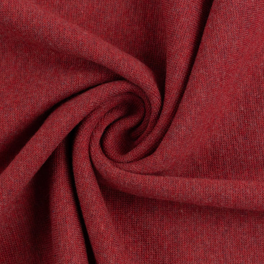Bündchen | Schlauchware| Burgundy *meliert*