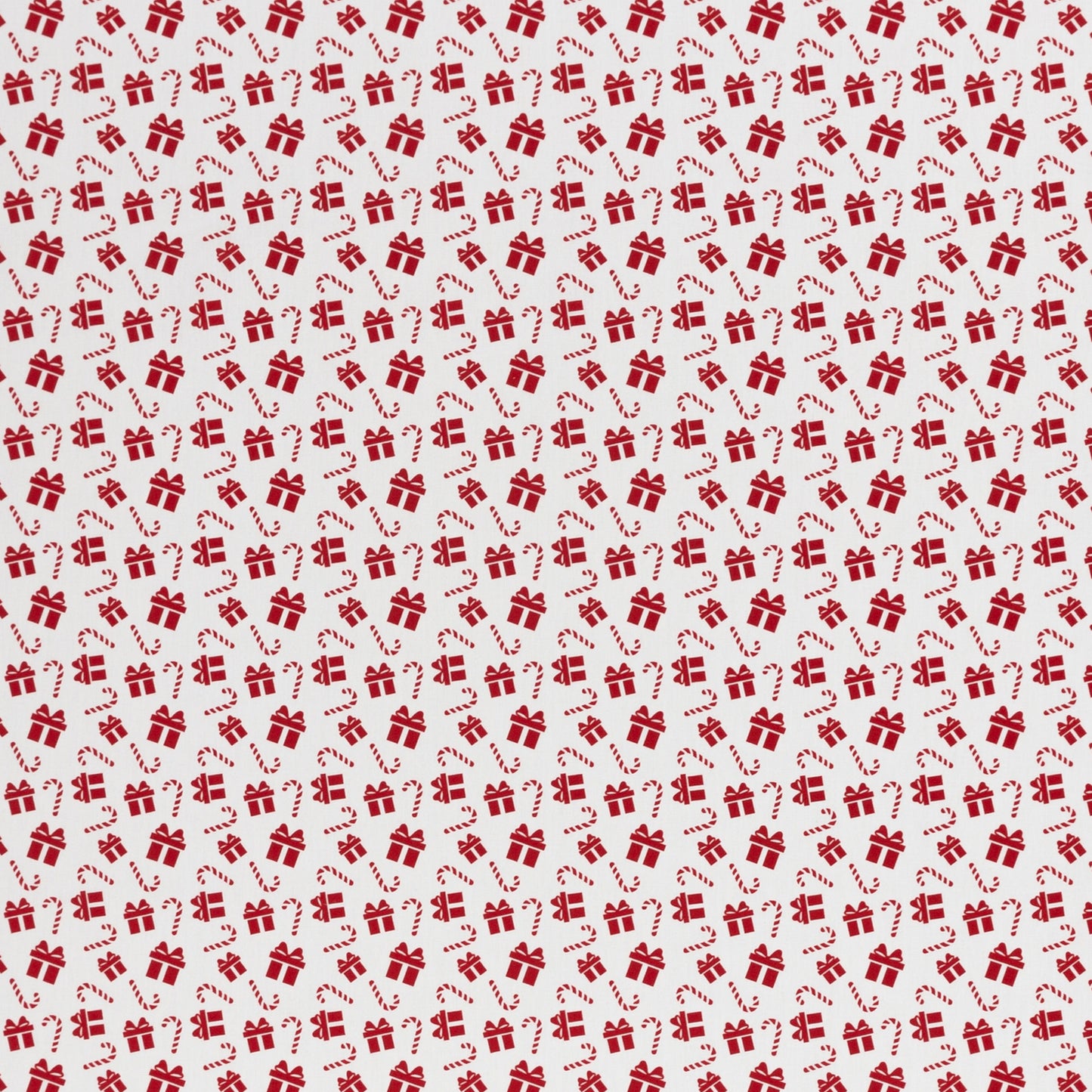 Baumwollwebware | Rot Weiss | Päckchen und Zuckerstangen