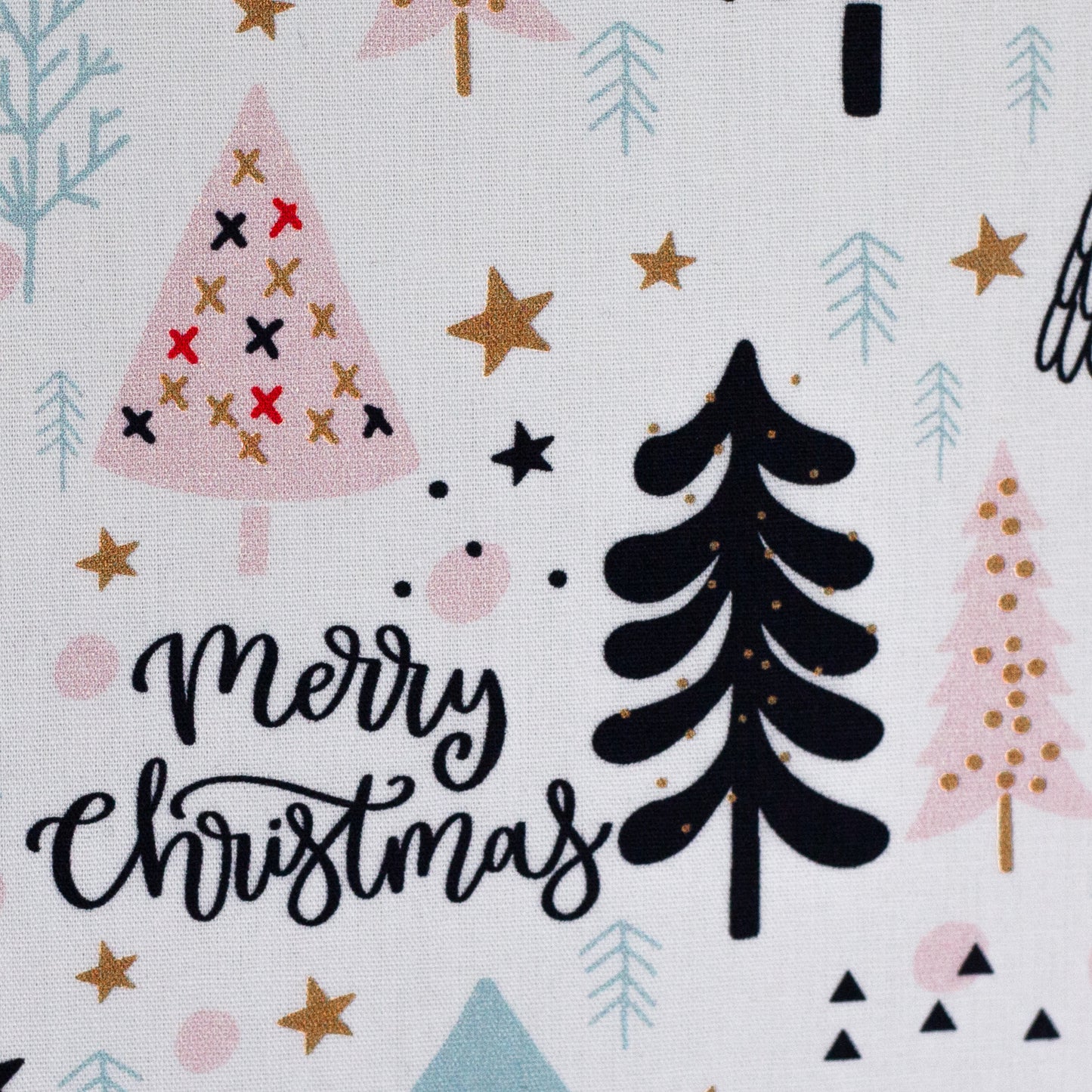 Baumwollwebware | MerryChristmas | Tannebäume