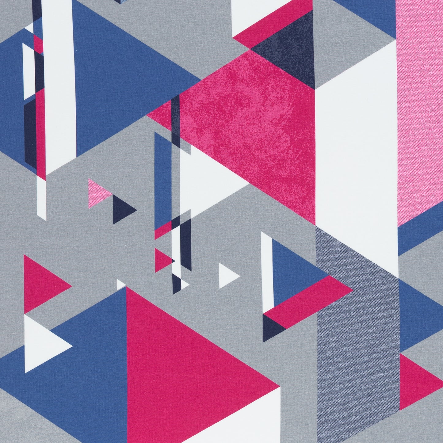 FrenchTerry | Streetstyle | Magenta Grau Blau