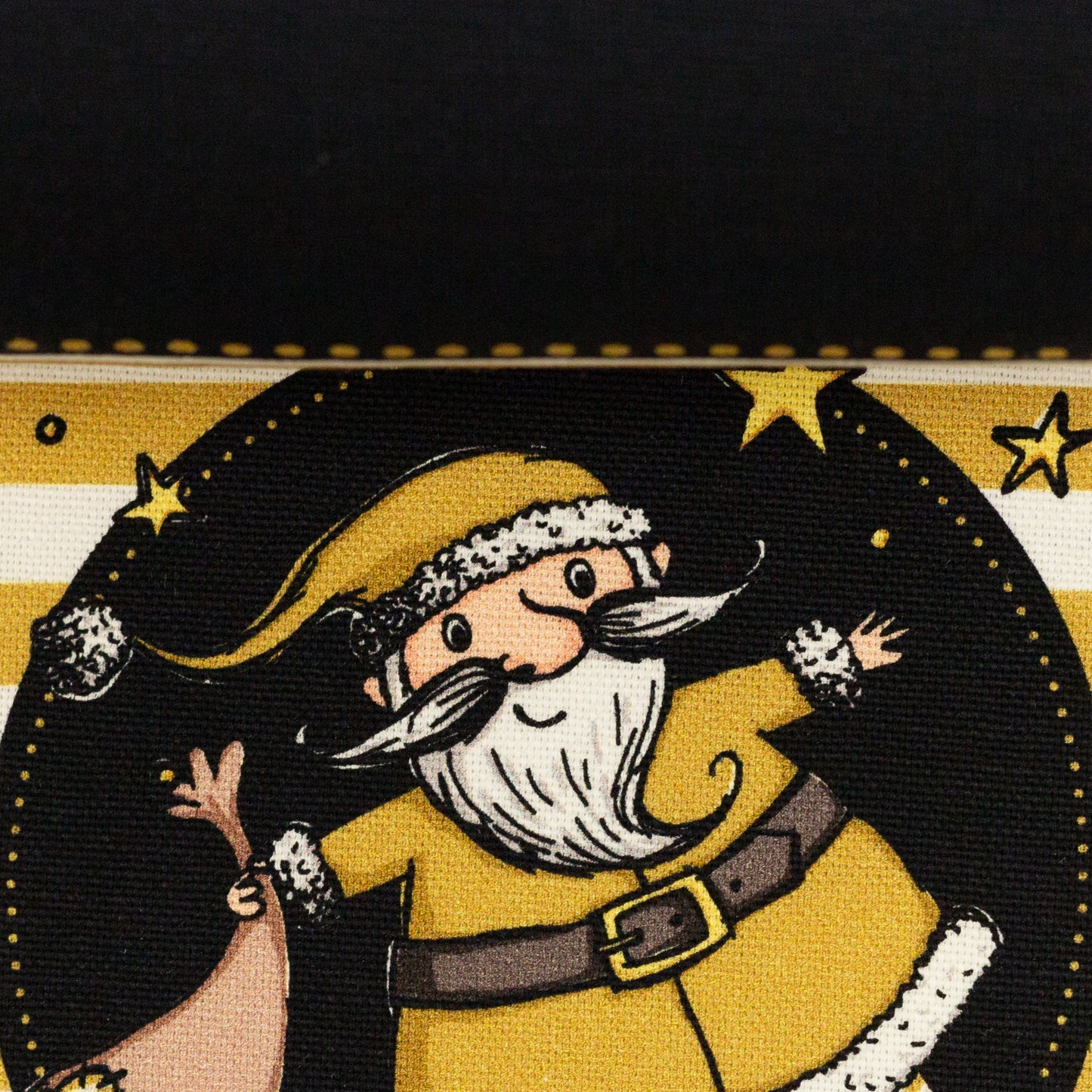 Diy Adventskalender Panel *Steinbeck* - Schwarz/Gold