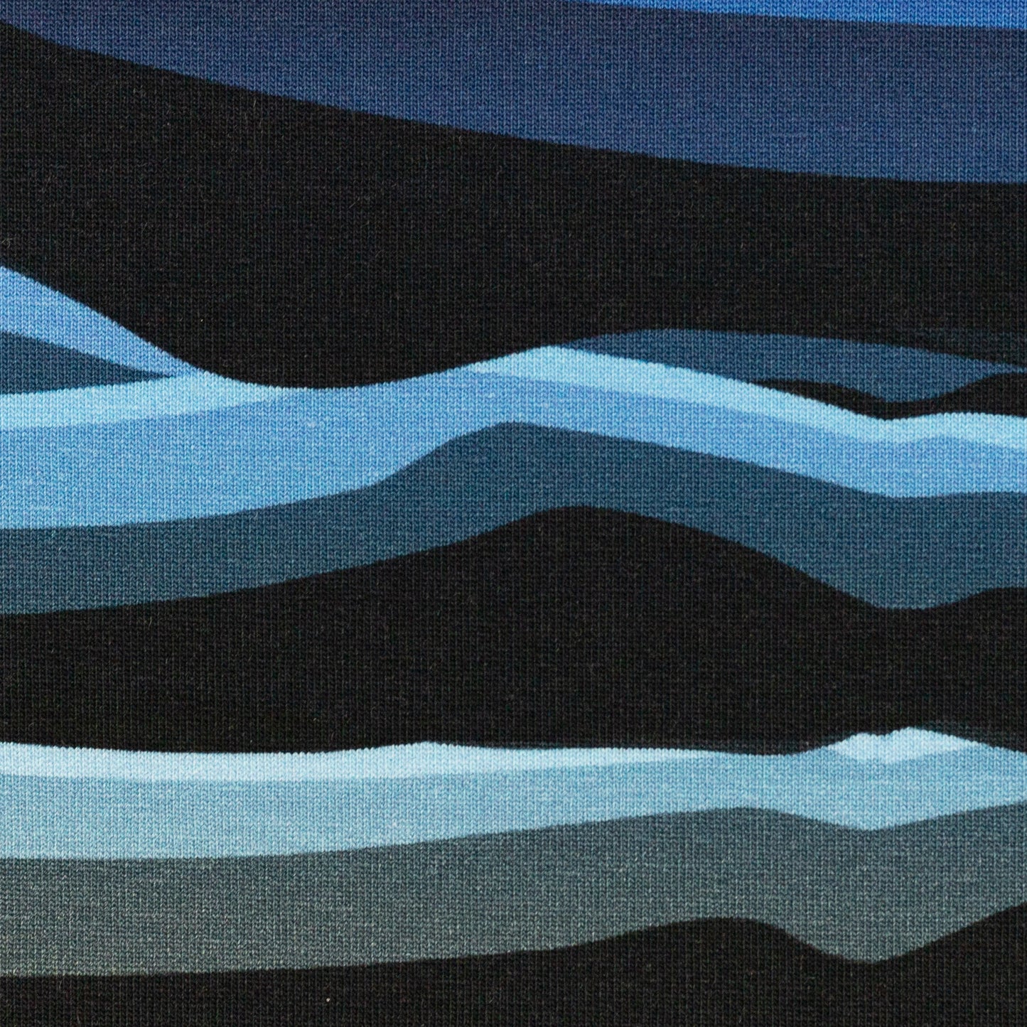 Sweat | Wavy Stripes | Blau | Lycklig Design