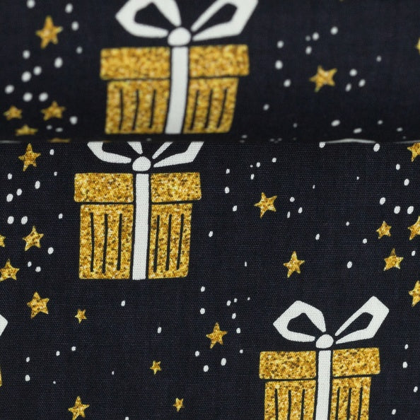 Baumwollwebware | Goldenes Paket | Weihnachten