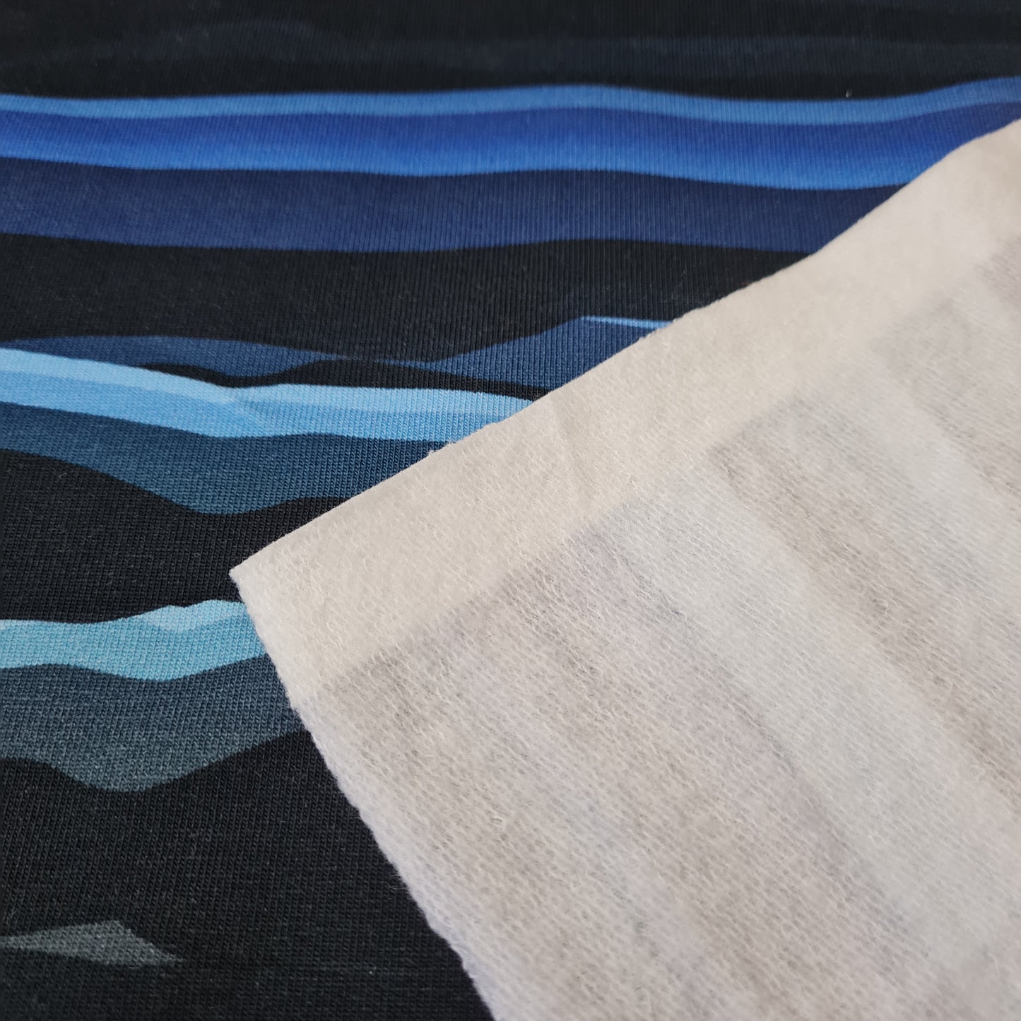 Sweat | Wavy Stripes | Blau | Lycklig Design