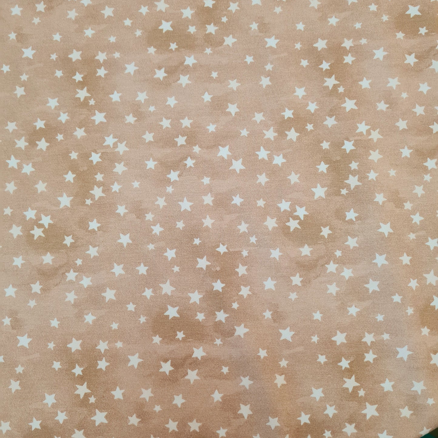 Baumwolljersey | Sterne | Camel