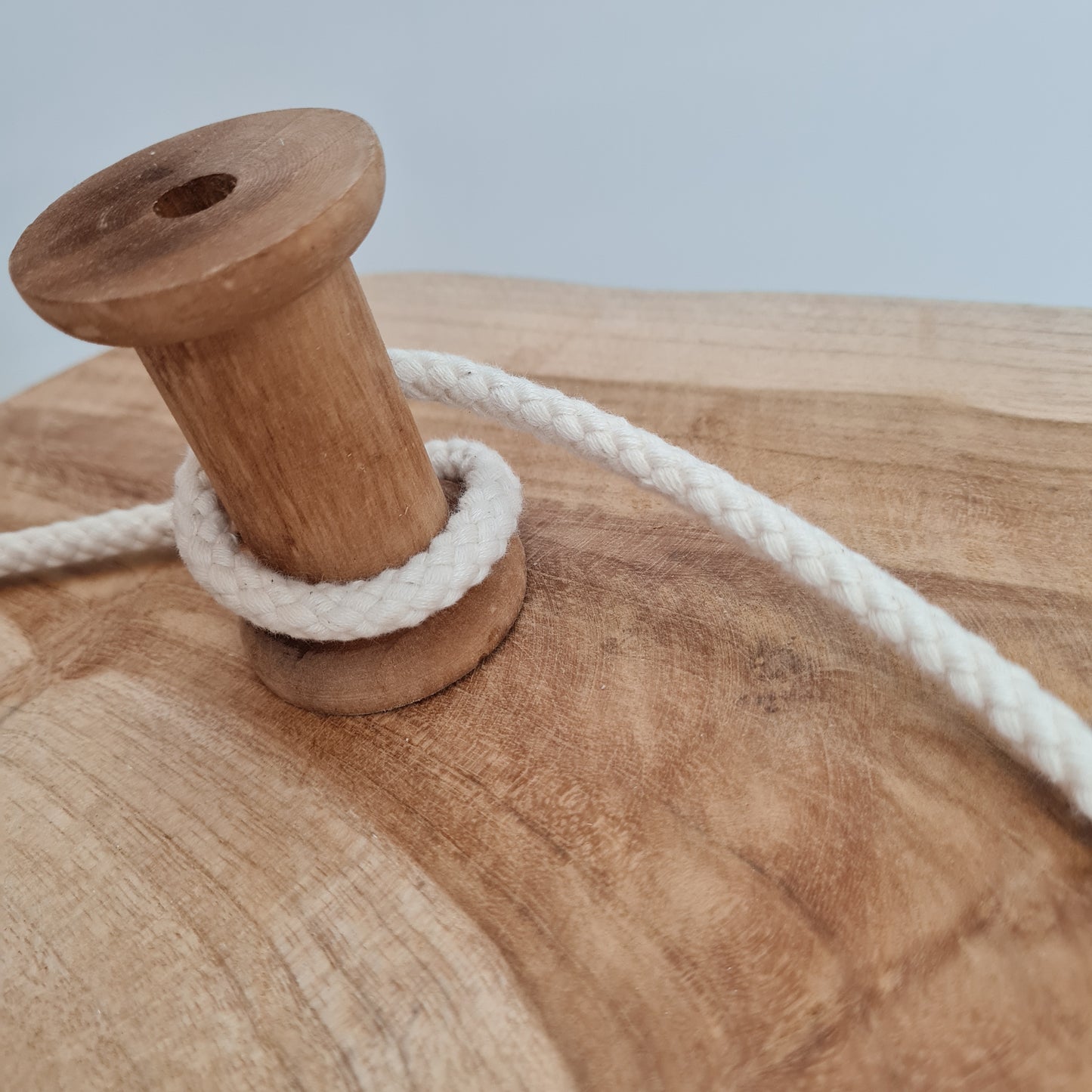 Baumwollkordel | Hoodiekordel | 8 mm | Natur