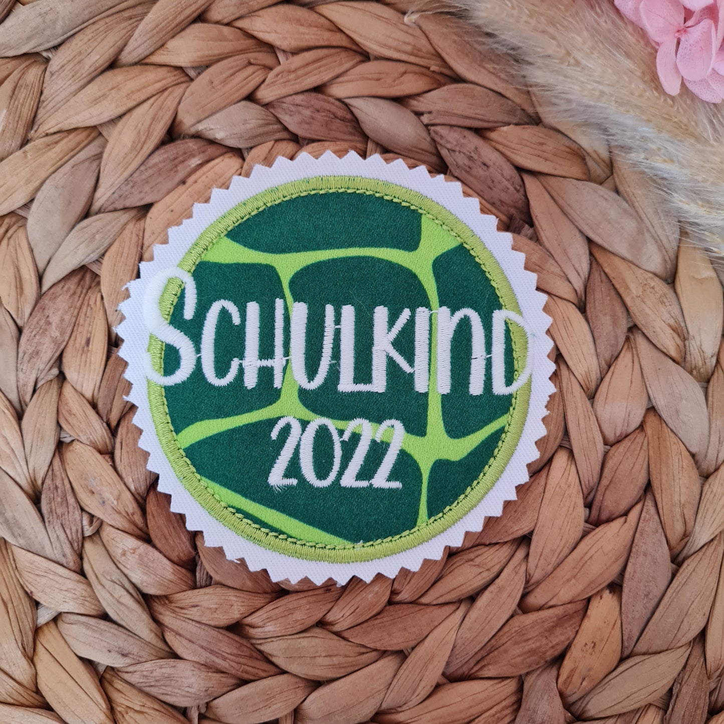 Applikation Aufnäher Button Klettie | Schulkind 2025 | BärRex