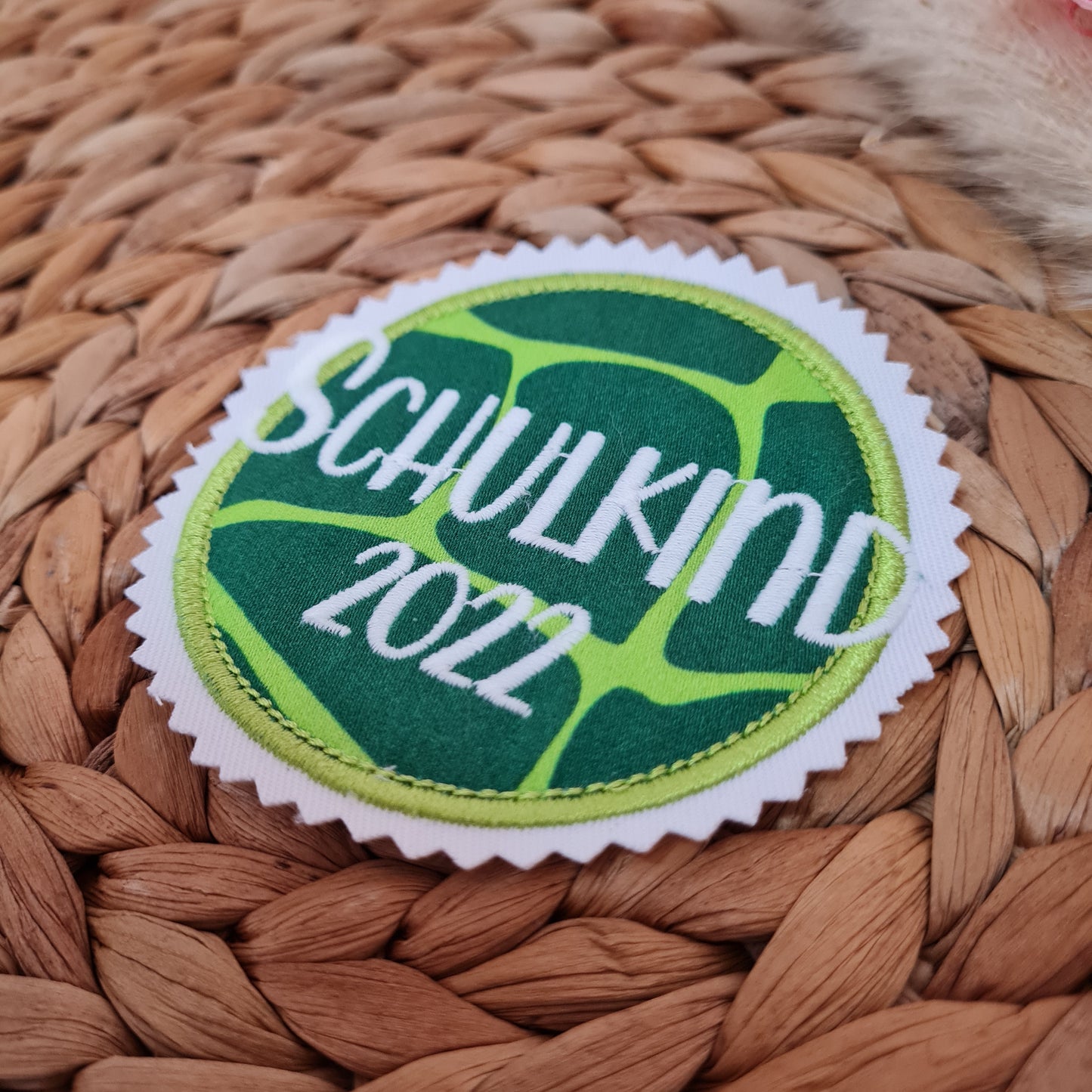 Applikation Aufnäher Button Klettie | Schulkind 2025 | BärRex