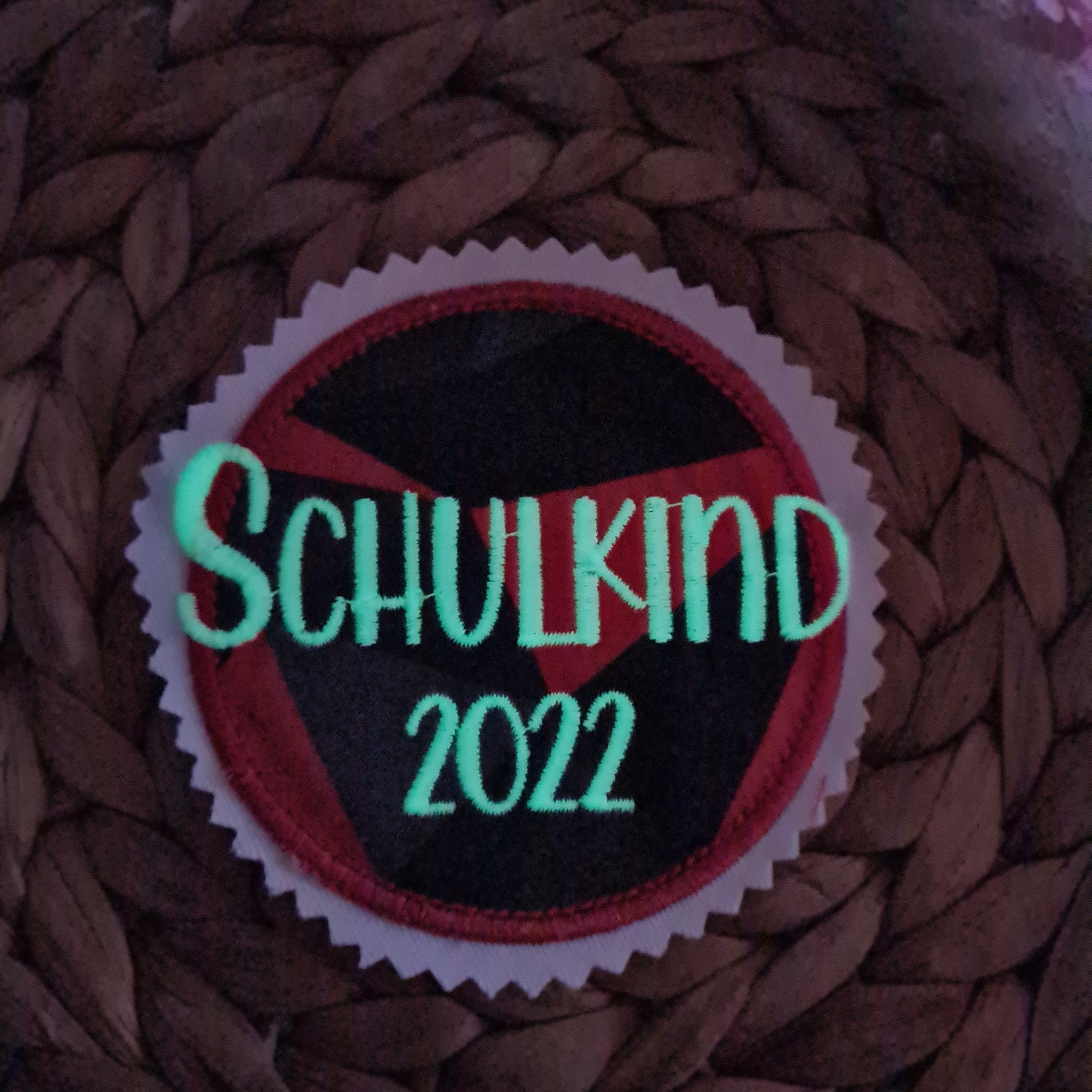 Applikation Aufnäher Button Klettie  | Schulkind 2025 | TaekBärdo