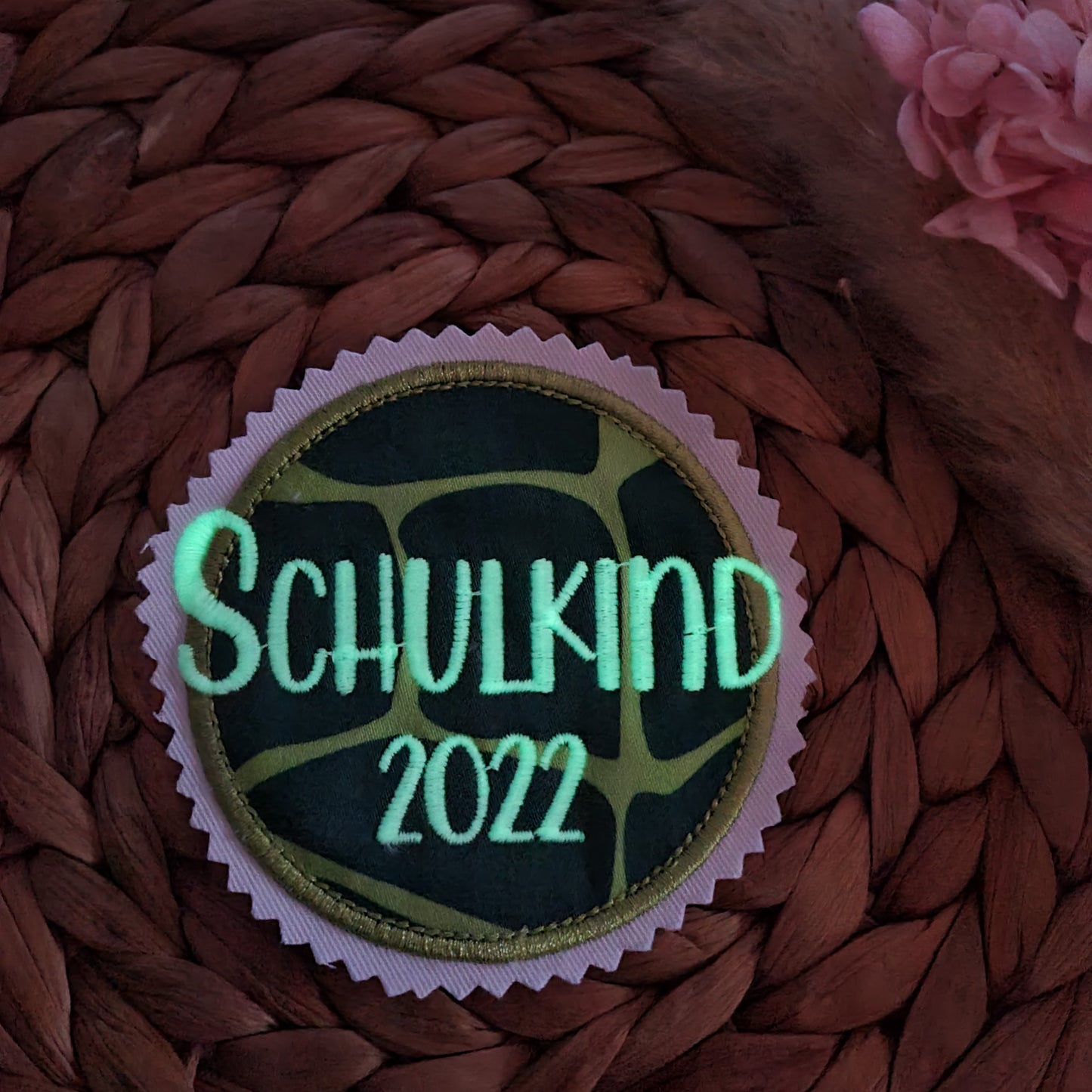 Applikation Aufnäher Button Klettie | Schulkind 2025 | BärRex