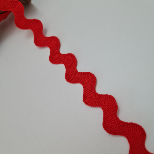 Bogenblitze | Extra Breit | Rot | 10/18mm | Meterware