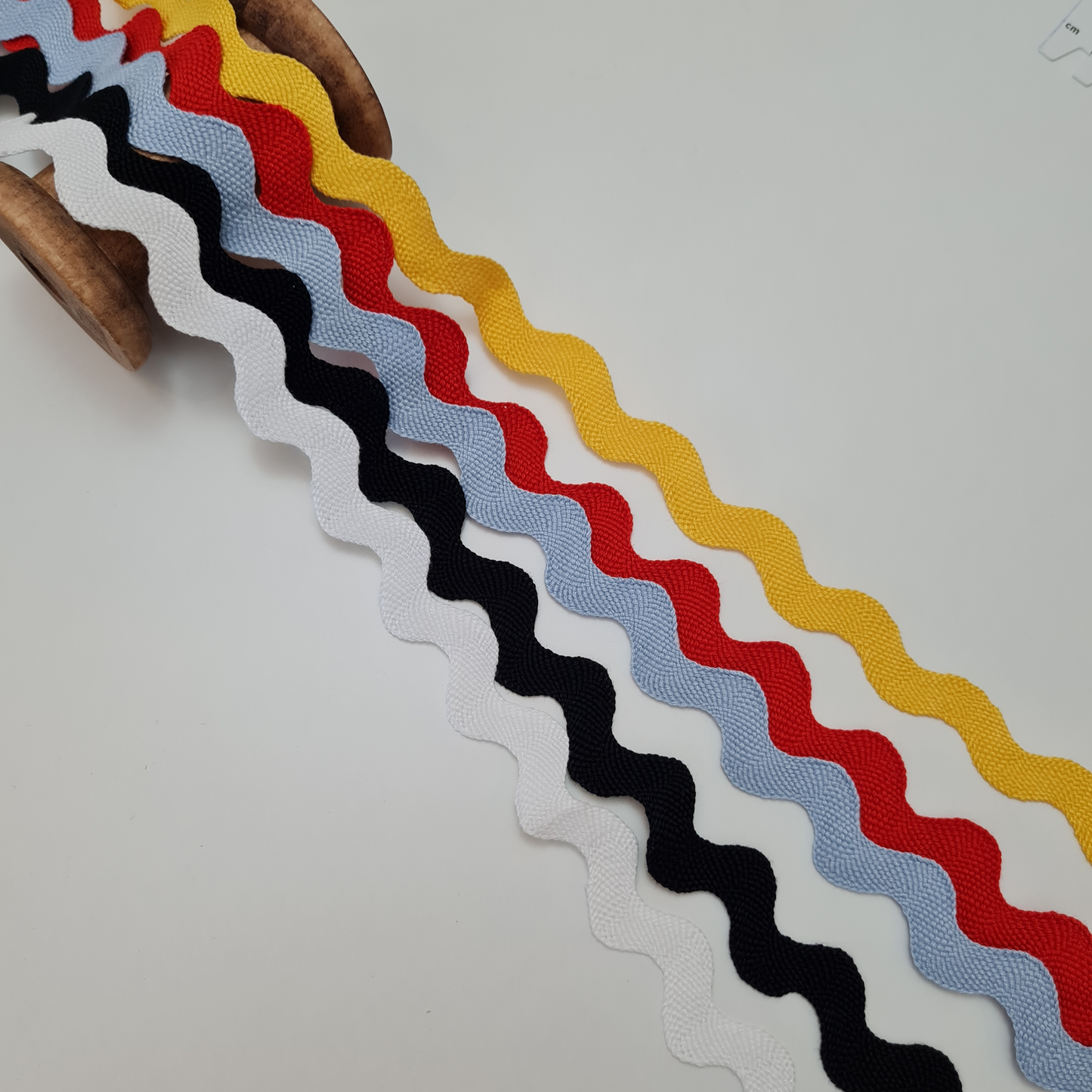 Bogenblitze | Extra Breit | Gelb | 10/18mm | Meterware