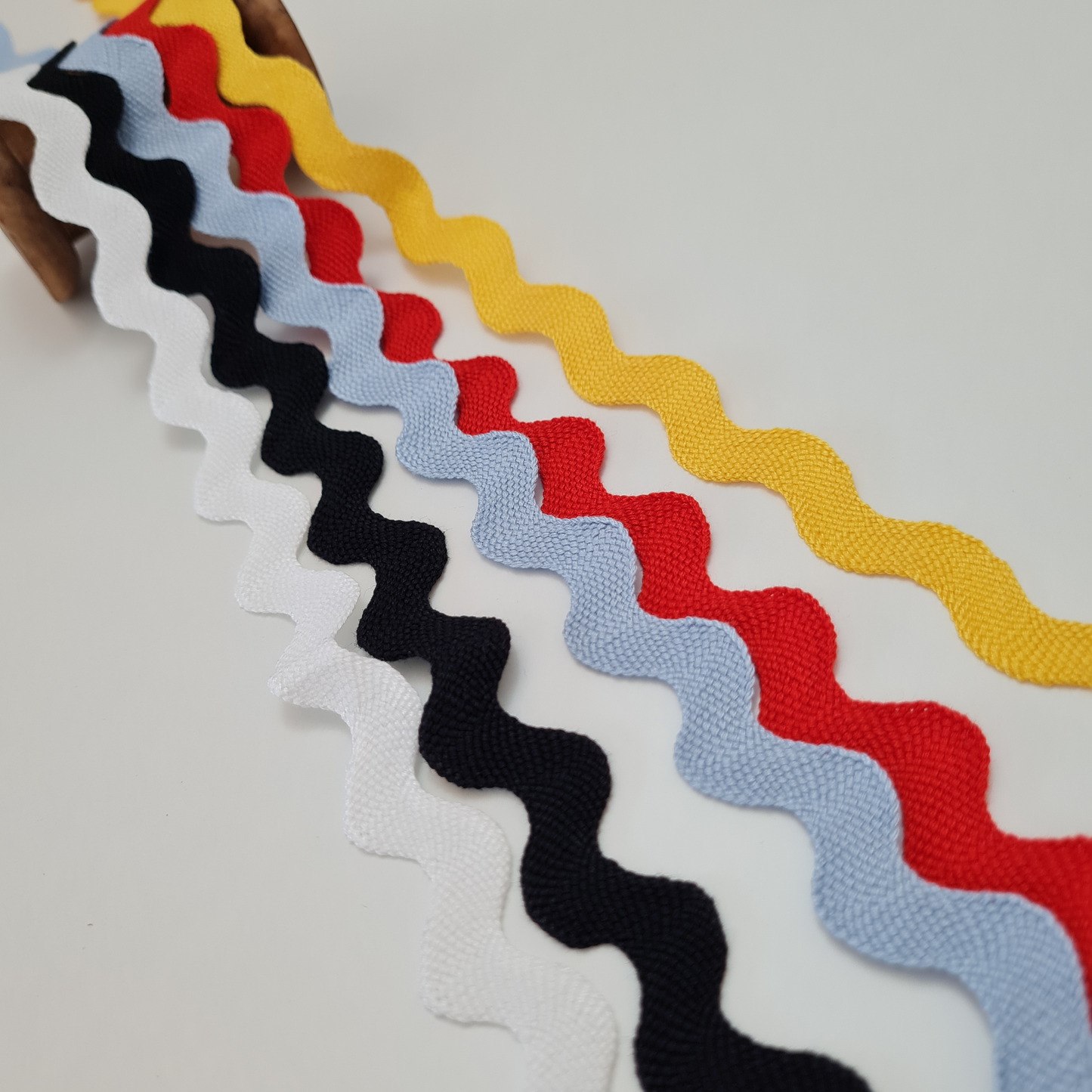 Bogenblitze | Extra Breit | Hellblau | 10/18mm | Meterware