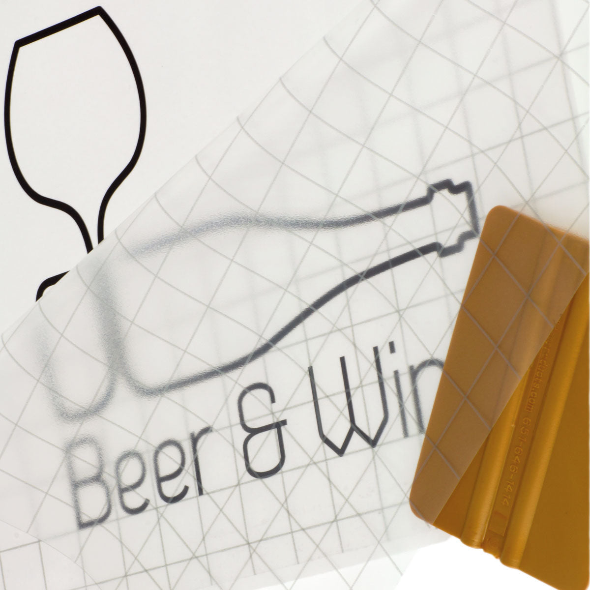 craftcut APPLICATION-TAPE mit Karo-Aufdruck 30,5 x 305 cm