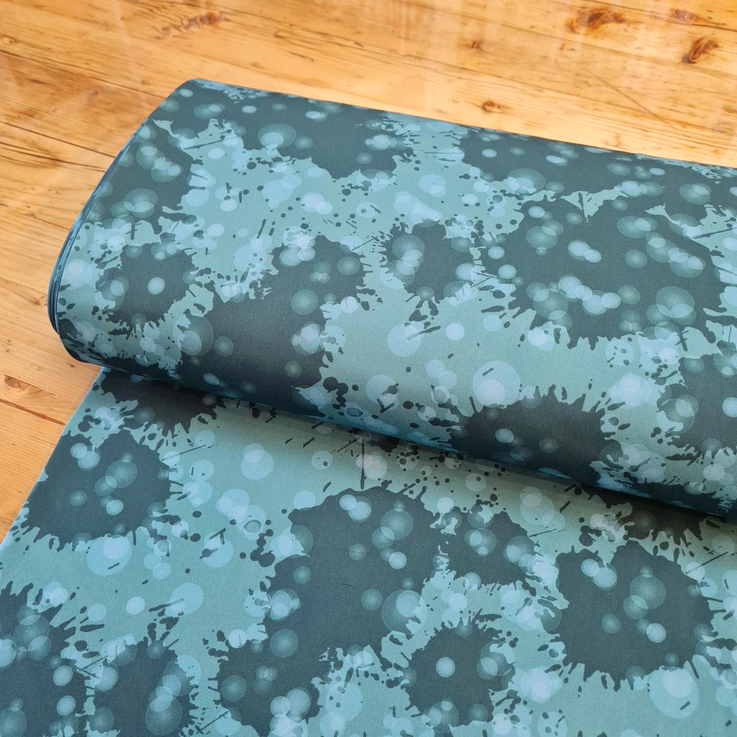 Nano - Softshell | Kleckse | Türkis