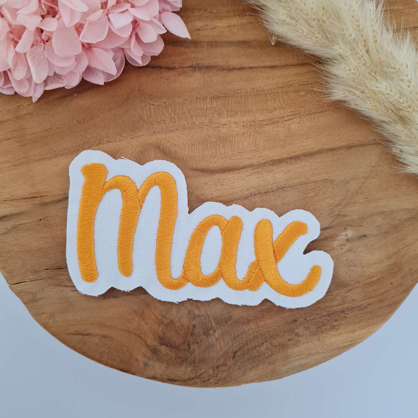 Applikation Aufnäher Flicken | Wunschnamen | versch. Farben