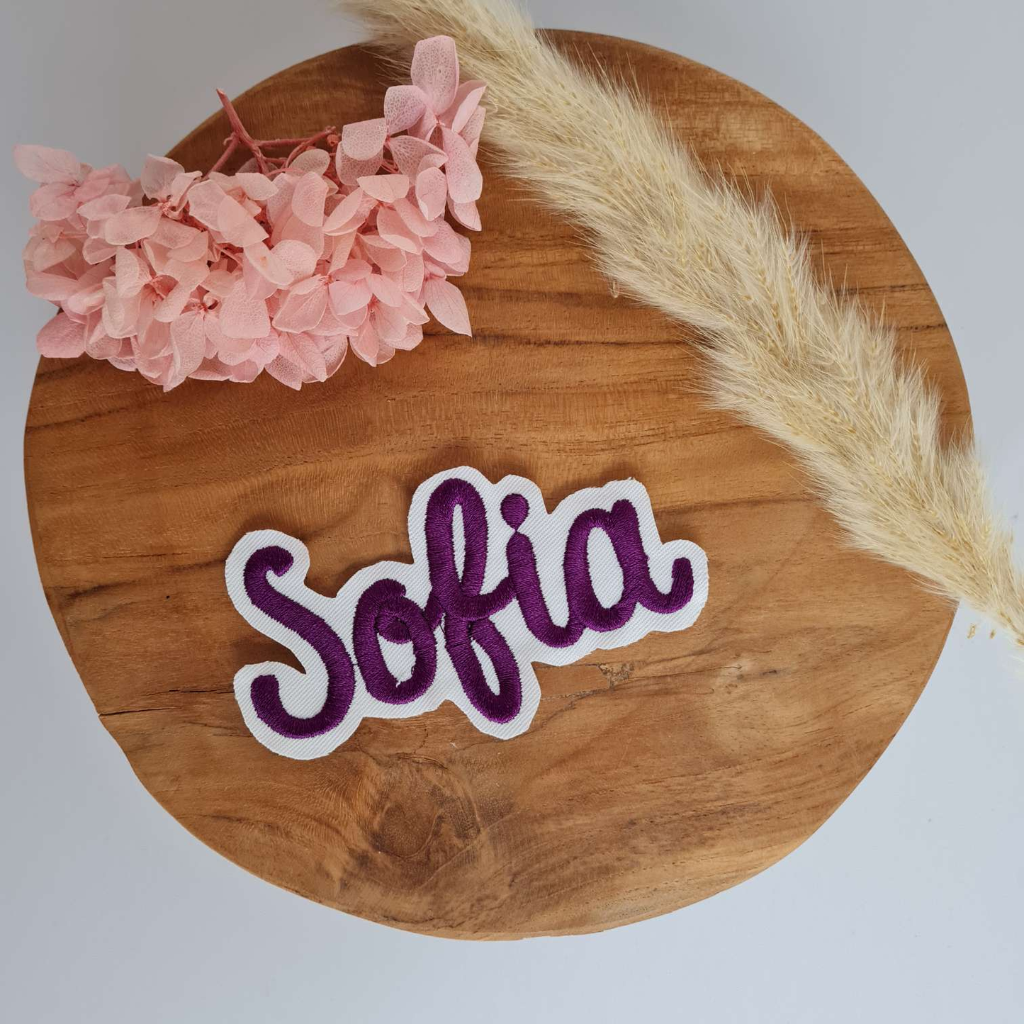 Applikation Aufnäher Flicken | Wunschnamen | versch. Farben