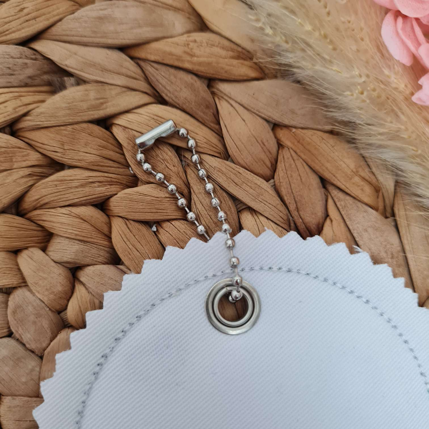 Applikation Aufnäher Button Klettie  | Schulkind 2025 | MähdreschBär | Rund