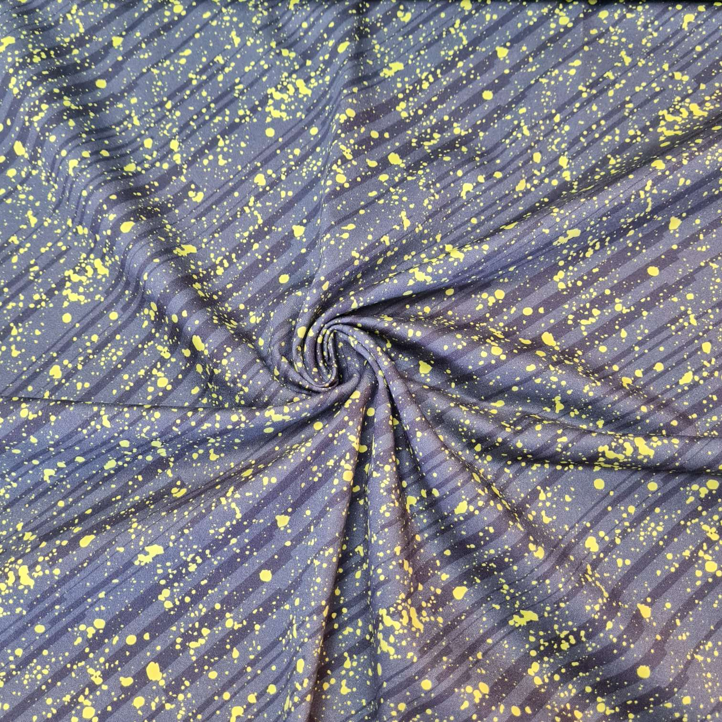 DiY Paket | Stoffpaket | "Mähdreschbär" | Grau Gelb