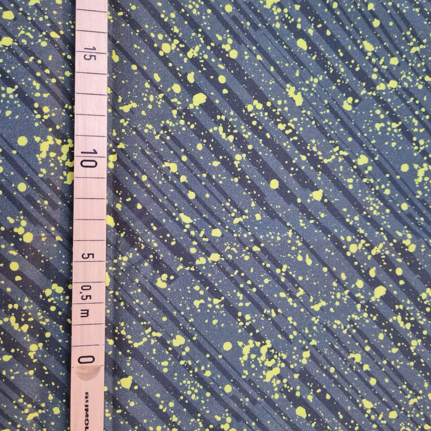 DiY Paket | Stoffpaket | "Mähdreschbär" | Grau Gelb