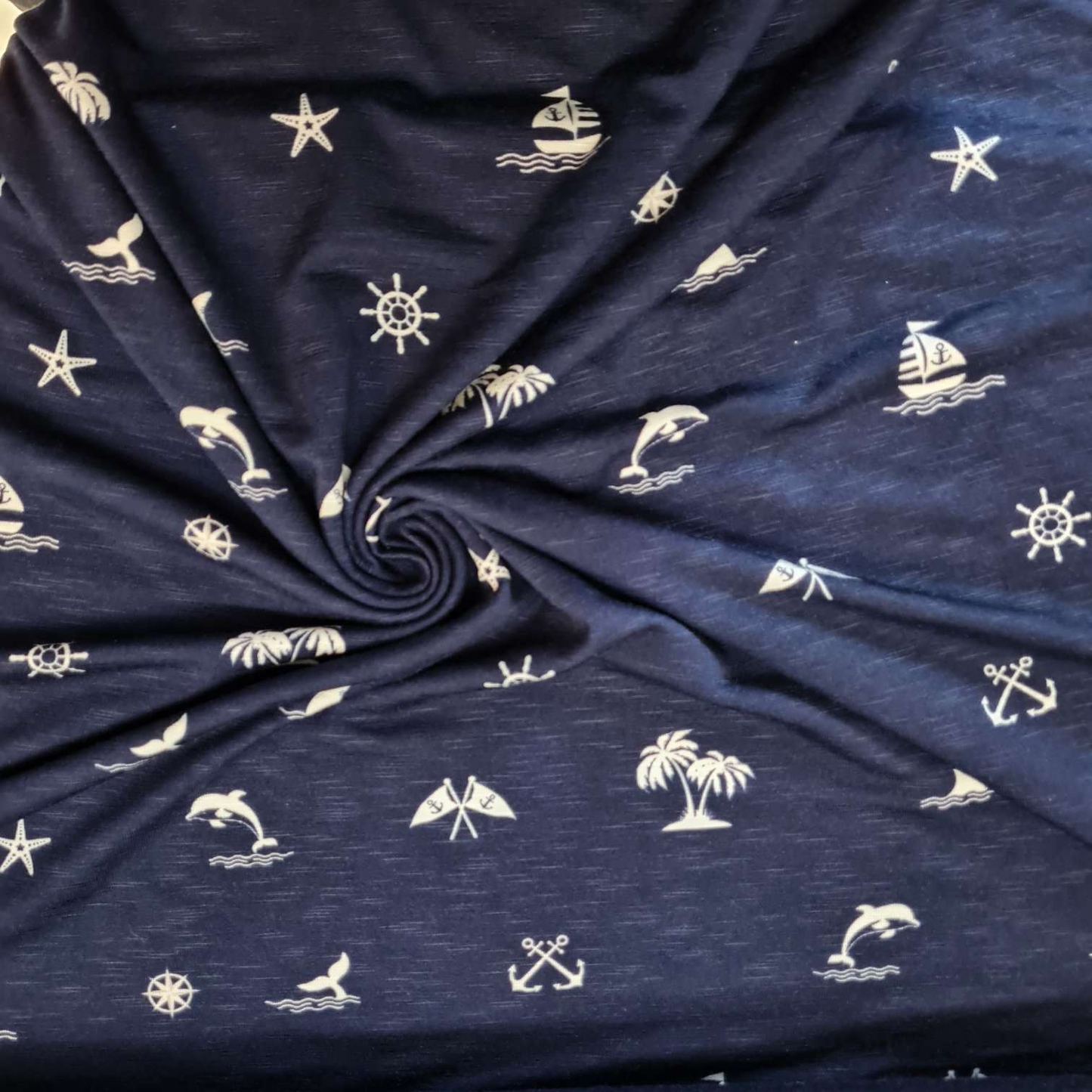 Viskose | Summer | Dunkelblau