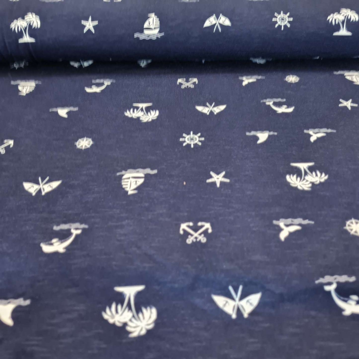 Viskose | Summer | Dunkelblau