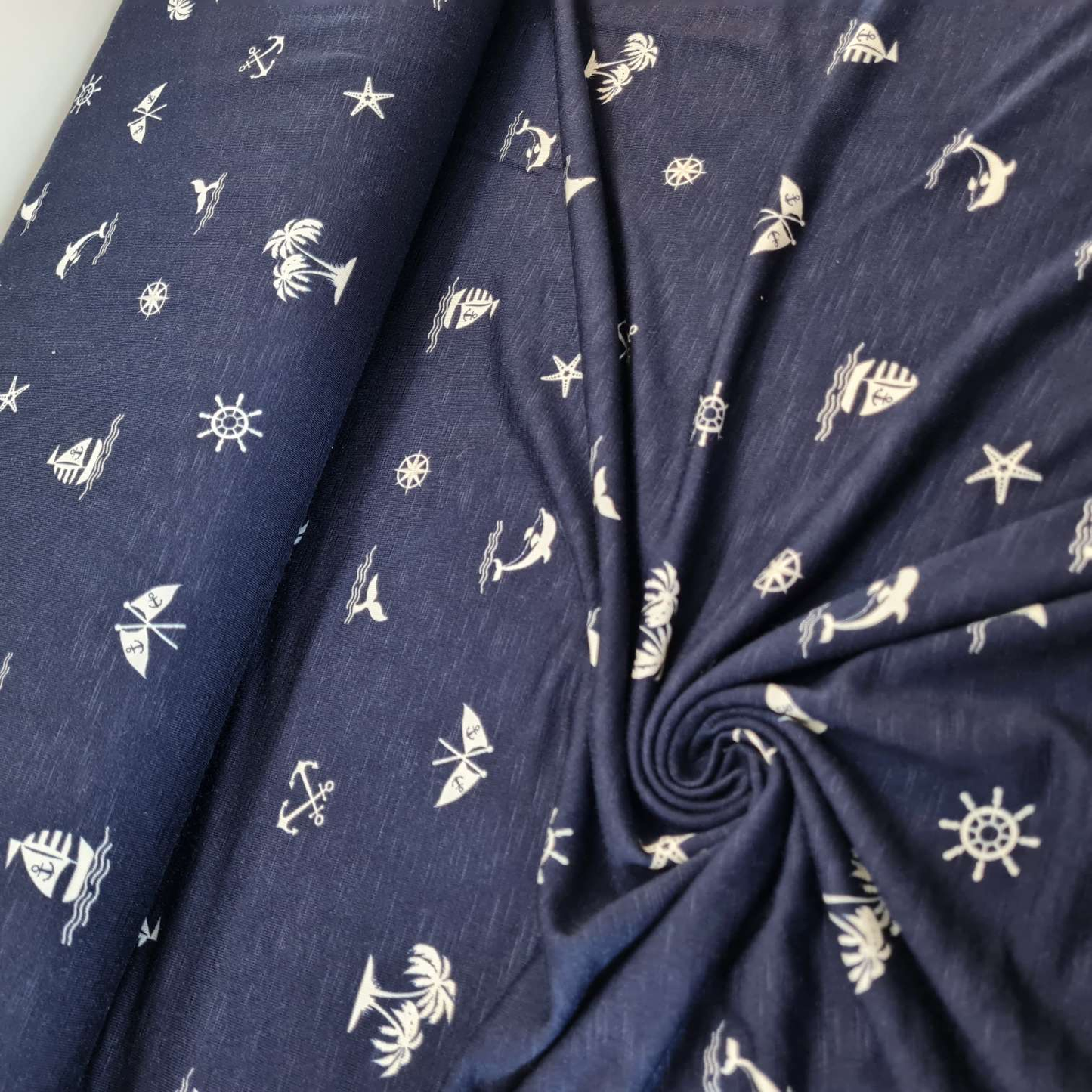 Viskose | Summer | Dunkelblau