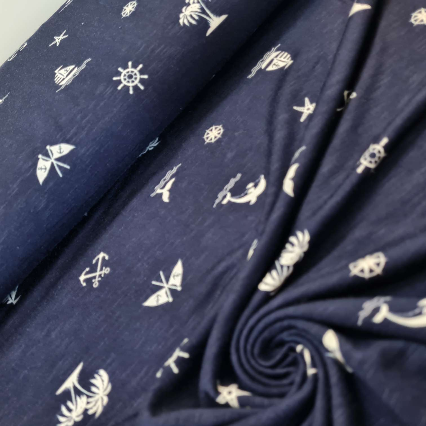 Viskose | Summer | Dunkelblau