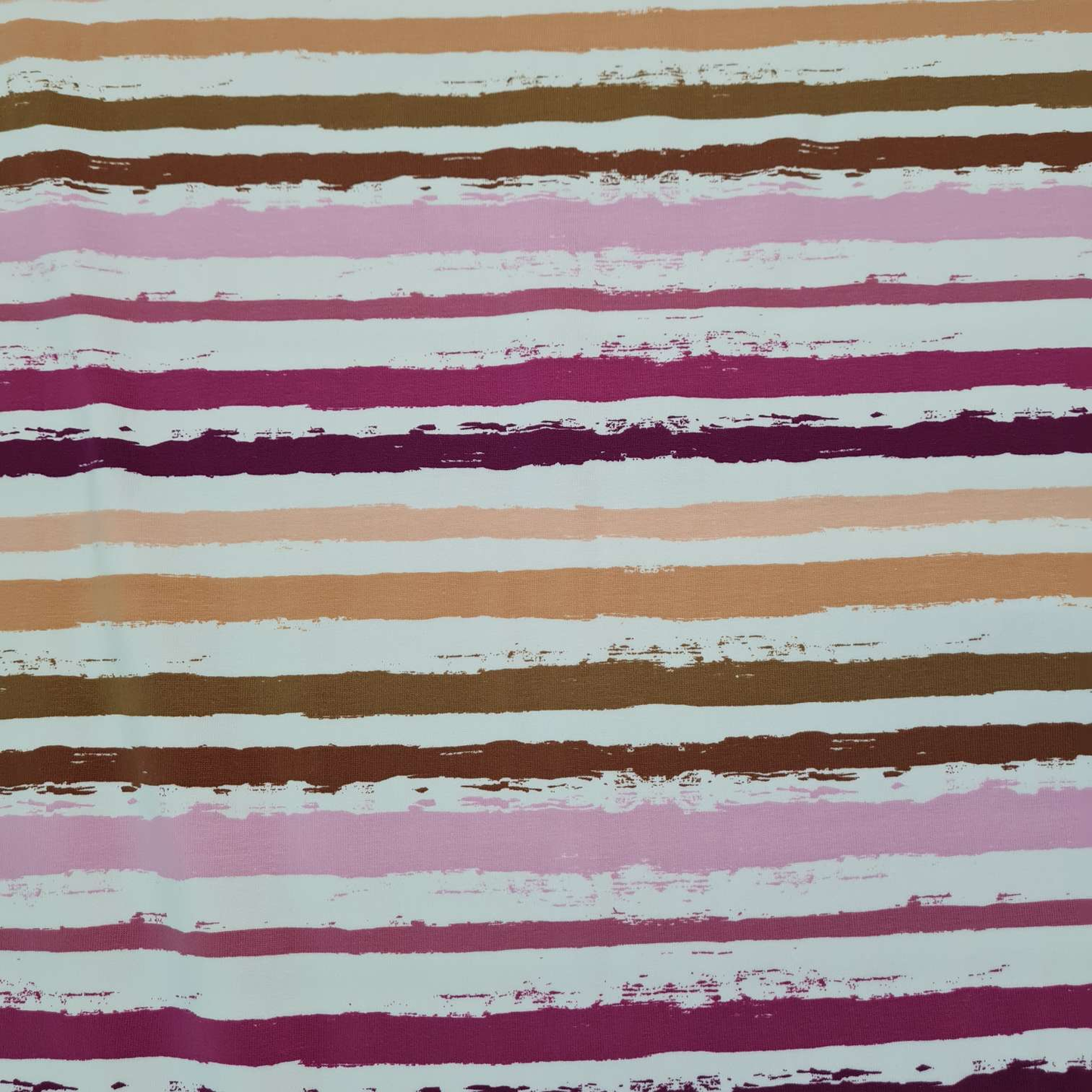 Baumwolljersey | Streifen | Lila