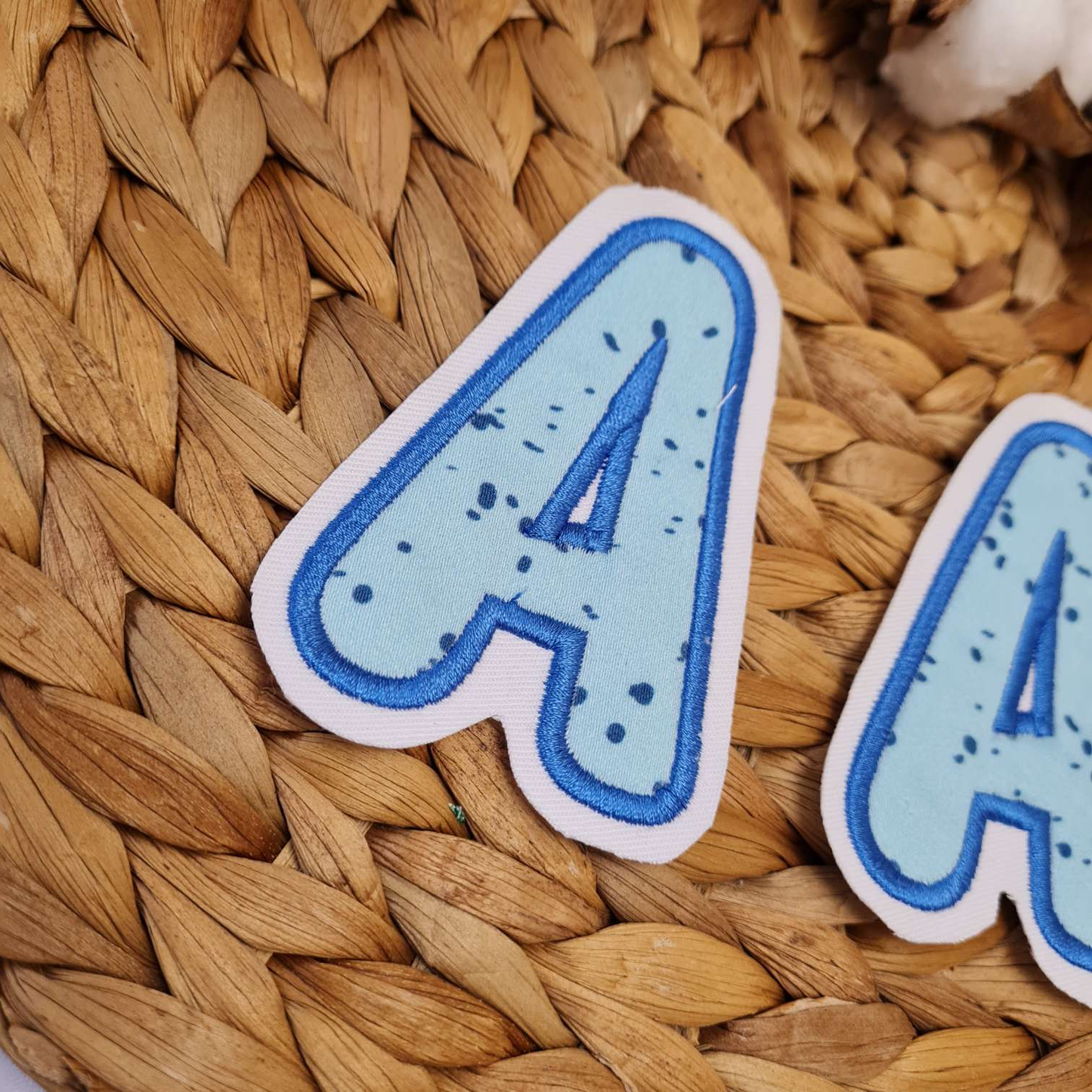 Applikation Aufnäher Patch | Buchstaben | Wunschname | Cloud Wild Horse